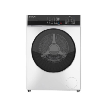 Lavarropas Smartlife Carga Fronal Inverter 10.5Kg Blanco/Negro