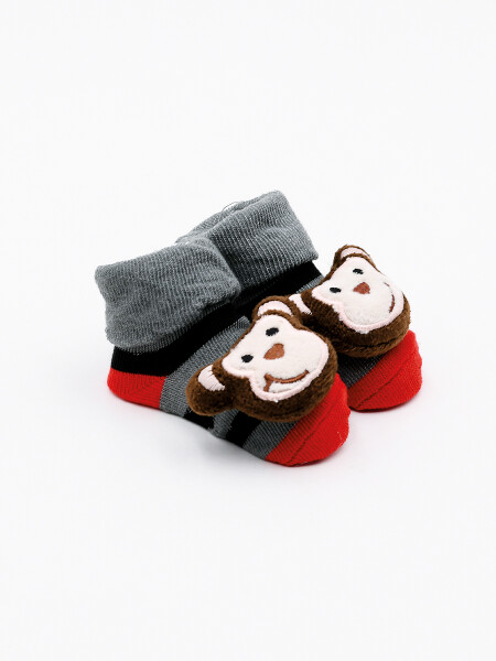 MEDIAS BEBE GRIS OSCURO