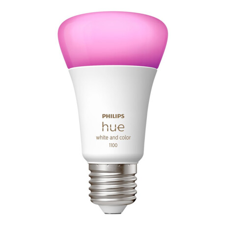 Philips Hue - Lámpara Led Inteligente 1100 929002468801 - 9W. Blanco y Color. A60. E27. 2000K-6500K. 001