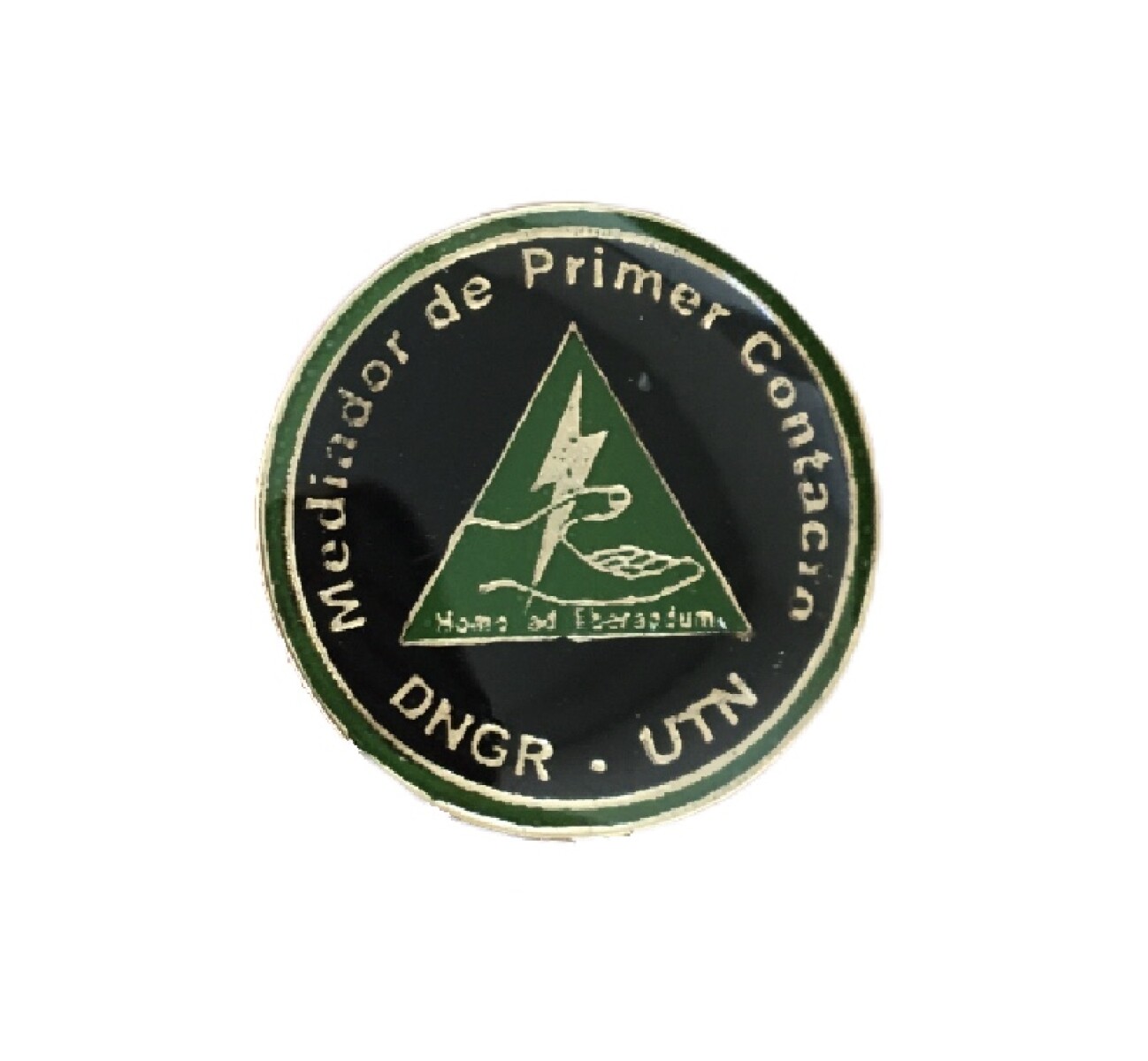 Pin metálico Curso UTN Mediador de Primer Contacto 