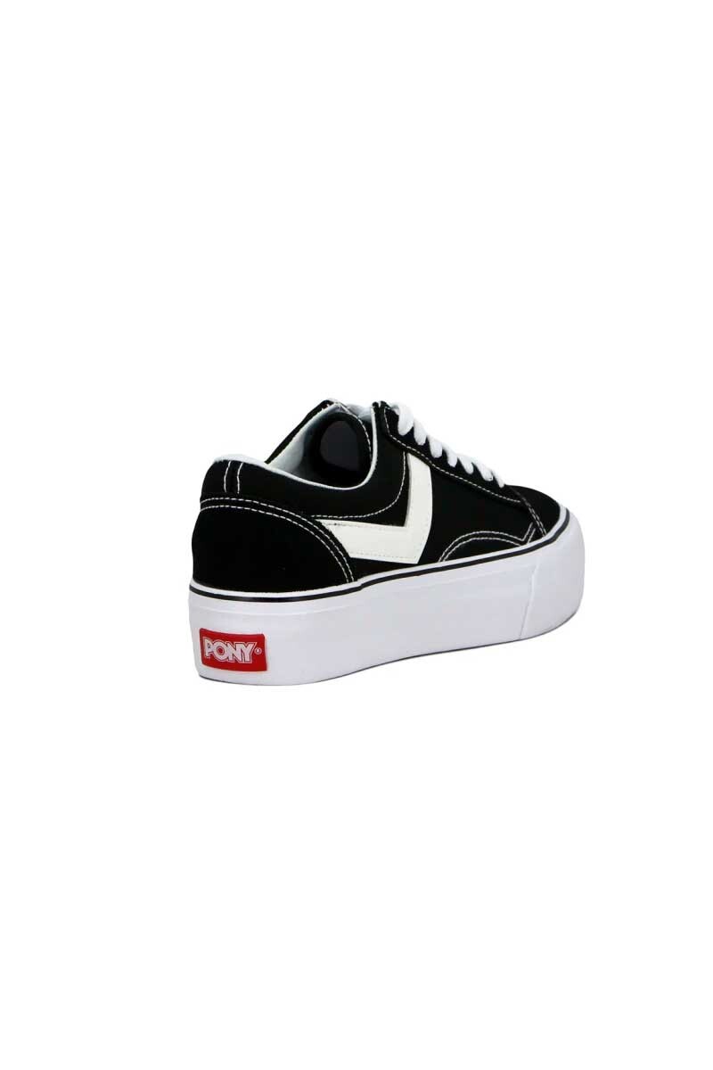 CALZADO DEPORTIVO PONY CF1189 PLATAFORMA Negro