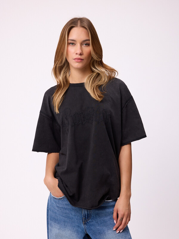 T-SHIRT CECILLE RUSTY Negro