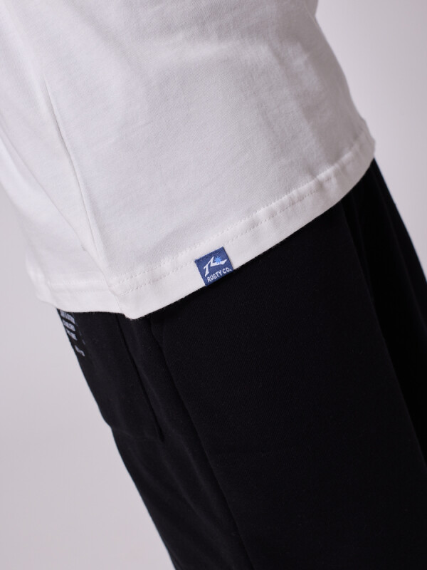 T-SHIRT MUNKE TEEN RUSTY Blanco