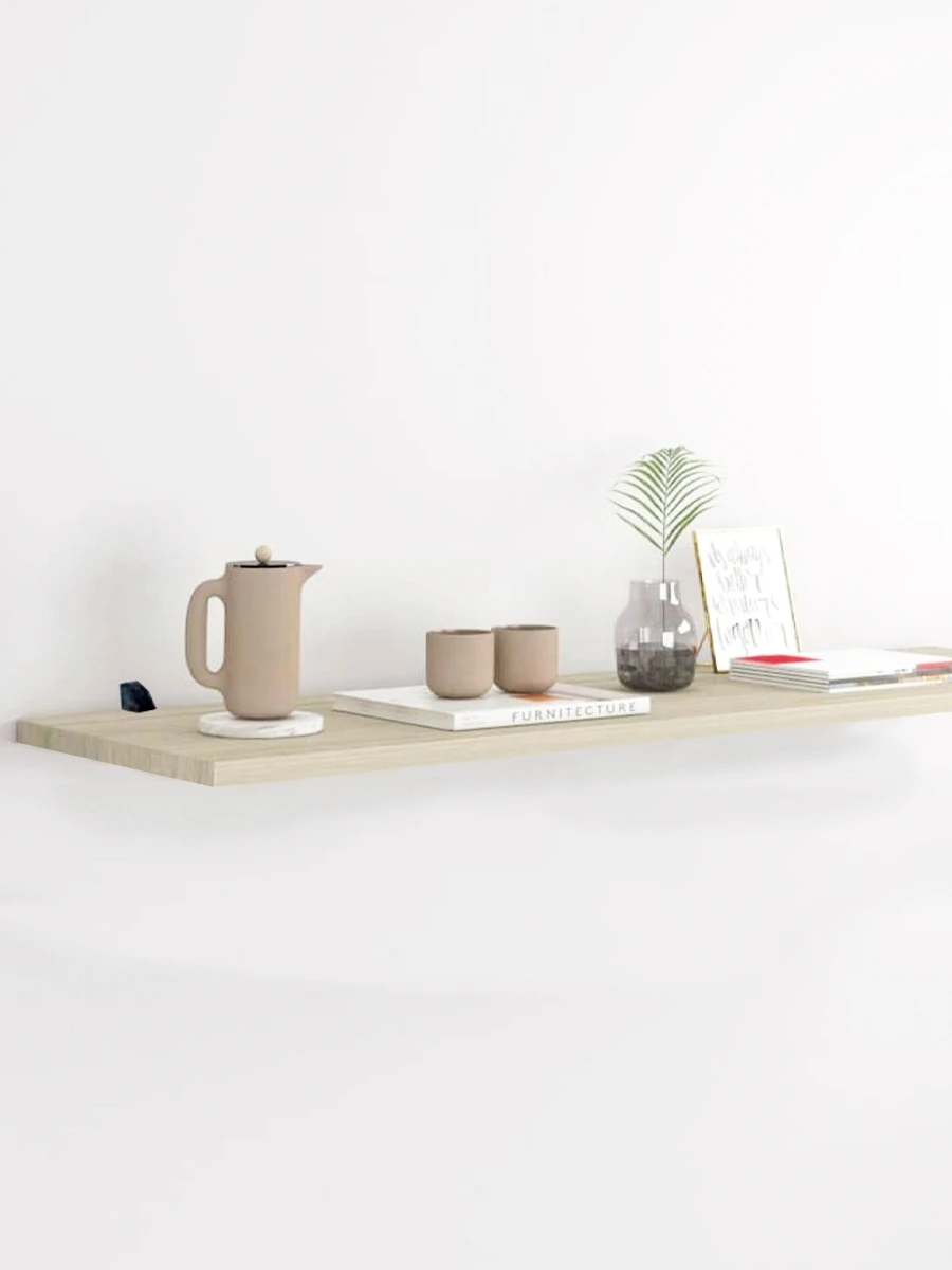 ESTANTE CON SOPORTE MADERA - MADERA 