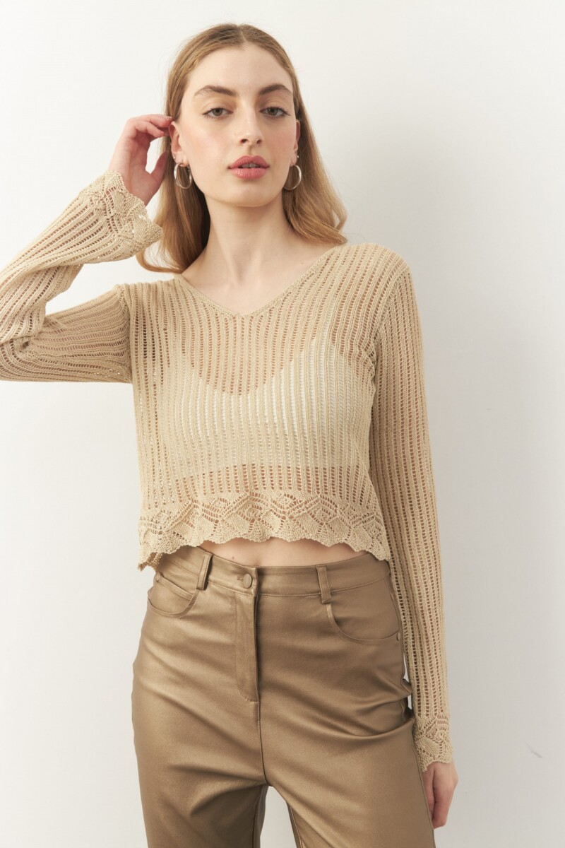 SWEATER AMALIA Dorado