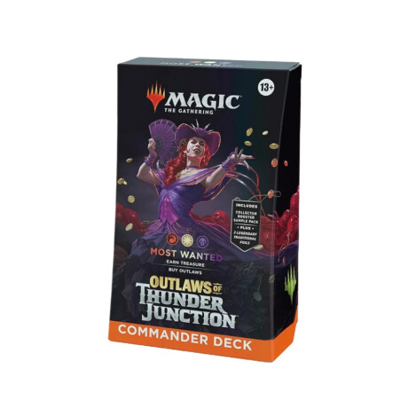 Outlaws of Thunder Junction: Most Wanted - Commander Deck [Inglés] Outlaws of Thunder Junction: Most Wanted - Commander Deck [Inglés]