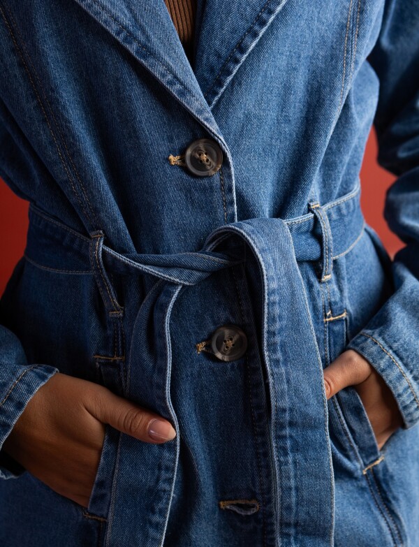 Chaqueta Jean Larga JEAN
