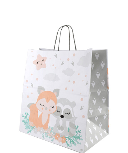 Bolsa fantasia luna 36x22x39 cm. BABY