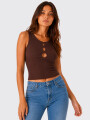 Tops Mirea Marron