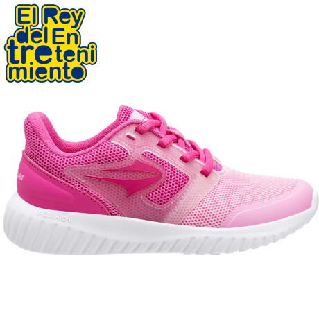 Calzado Topper Deportivo P/niños Championes Running Rosa-Fucsia