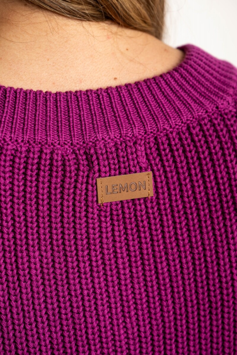 Sweater Algodon Magenta
