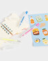 Librería Sets Valija Set De Librería Korean Food - Combinacion Multicolor