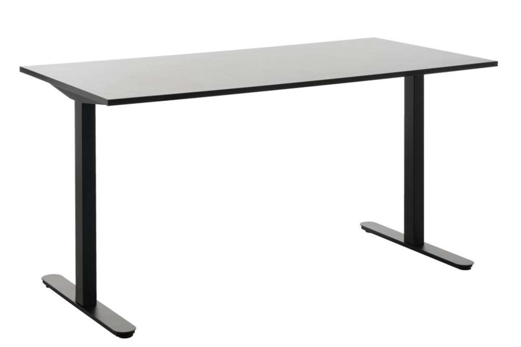 Escritorio STAUNING 80x160 negro - Negro 