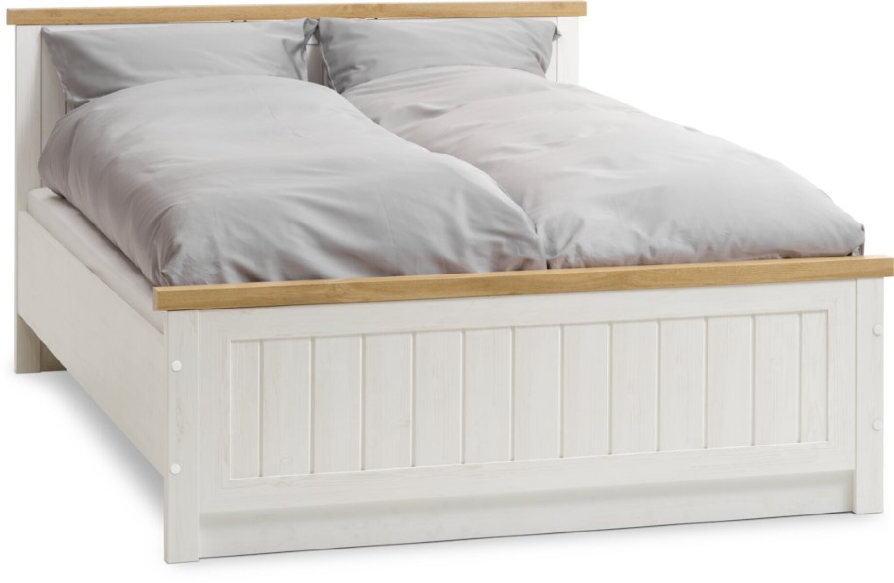 Estructura cama MARKSKEL 2 Plazas 140x190 balanco/roble nat 