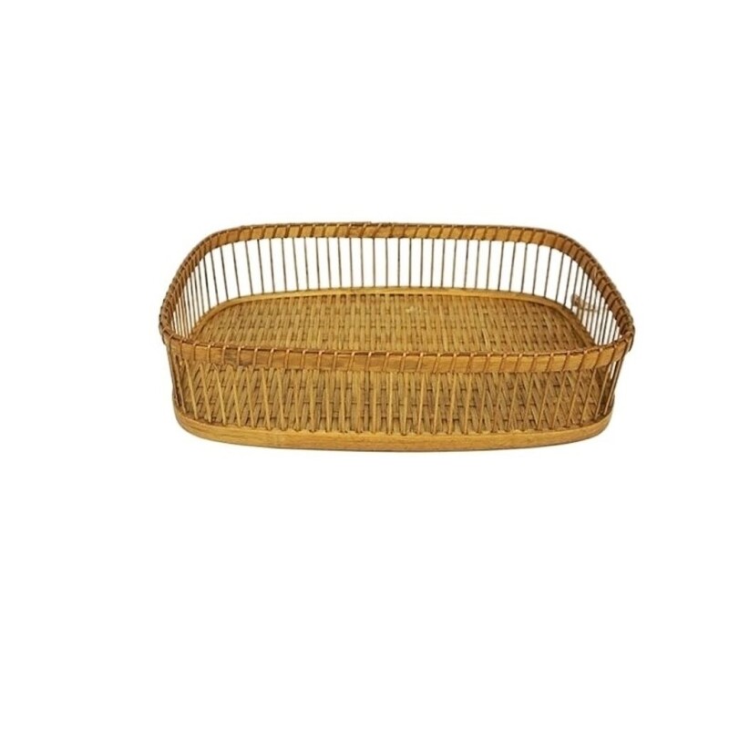 CESTO RECTANGULAR 35X22XH8CMS BAMBU CESTO RECTANGULAR 35X22XH8CMS BAMBU