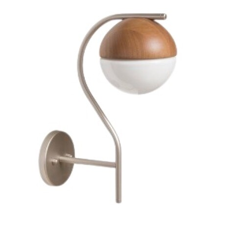 APLIQUE DE PARED SINTONIA G9 CHAMPAGNE APLIQUE DE PARED SINTONIA G9 CHAMPAGNE