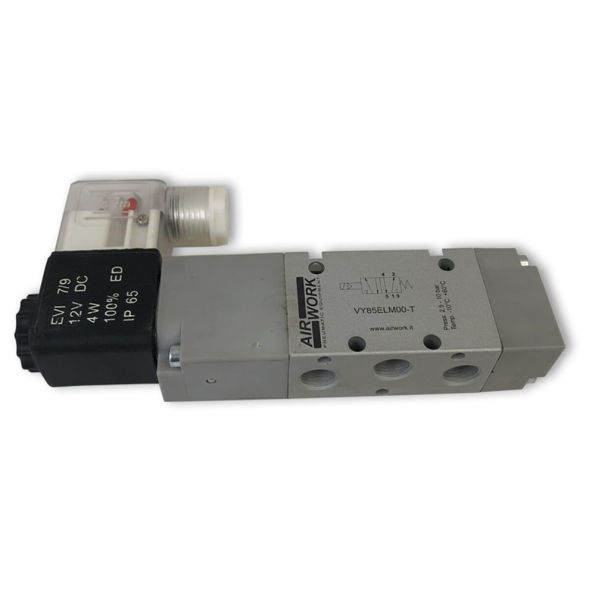 Valvula Solenoide 1/8" 3/v Aire 24v C/c 