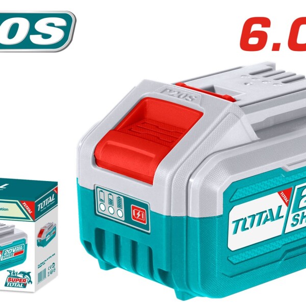 Bateria de litio 20v 6ah p20s total tfbli2126 Bateria de litio 20v 6ah p20s total tfbli2126