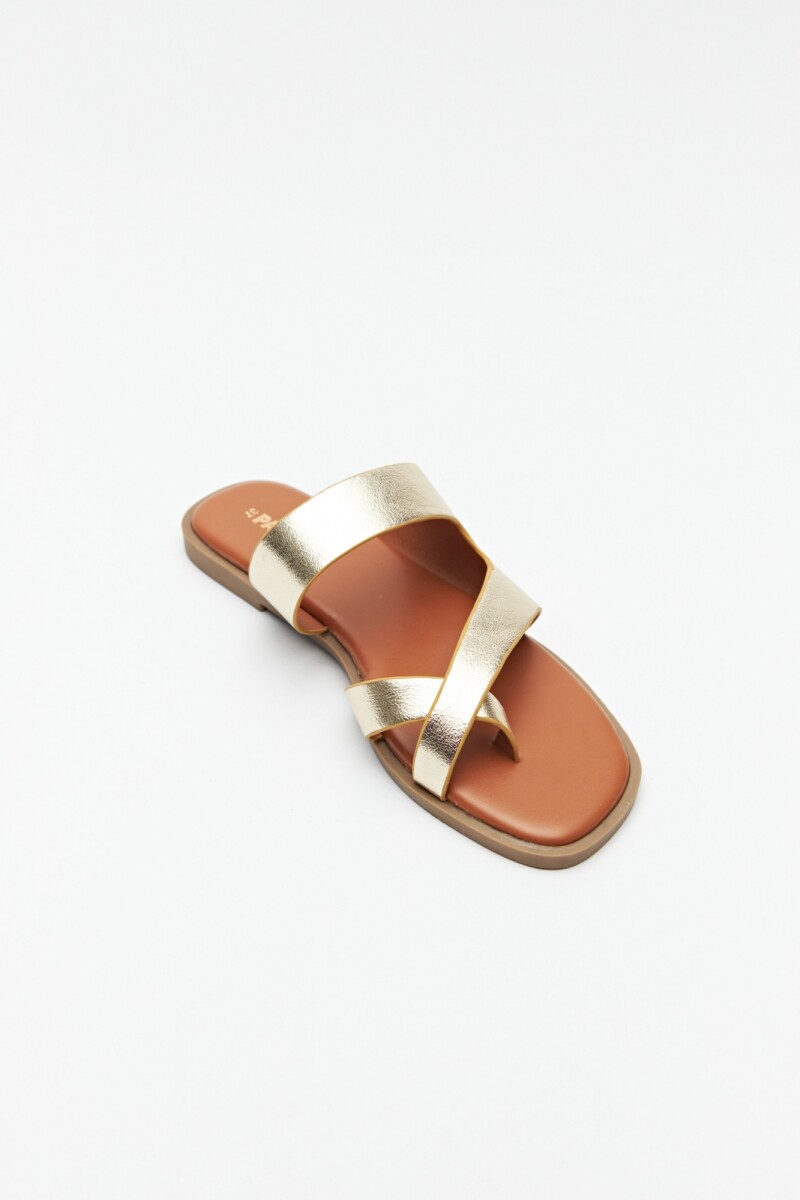 SANDALIA LOURDI Dorado