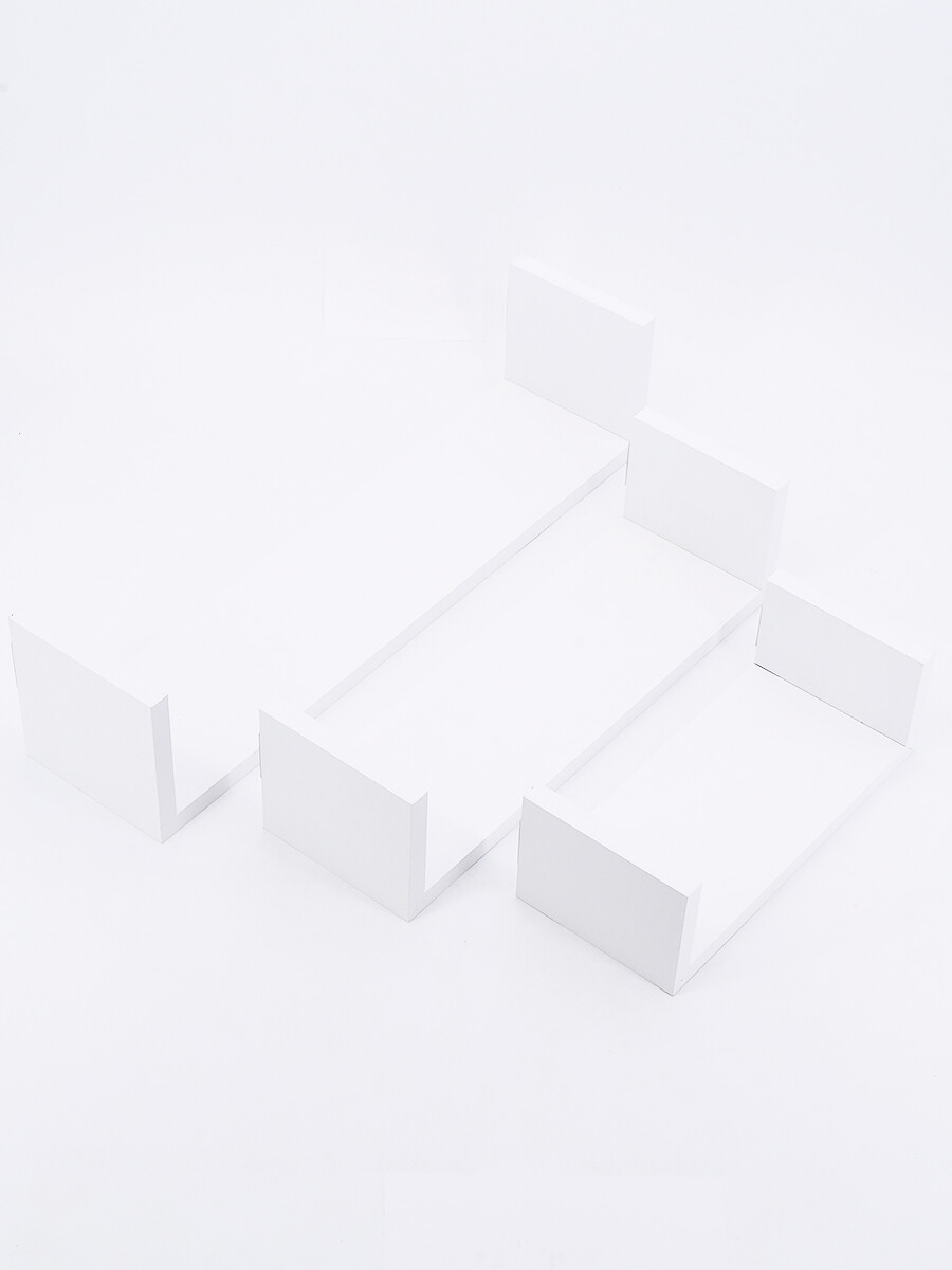 ESTANTERIAS SET X 3 - BLANCO 