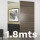 Sistema corredizo invisible DESIGN 80 1800