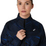 Casaca Running Road Lite-Show Packable Jacket Mujer Performance Black/dark Cobalt