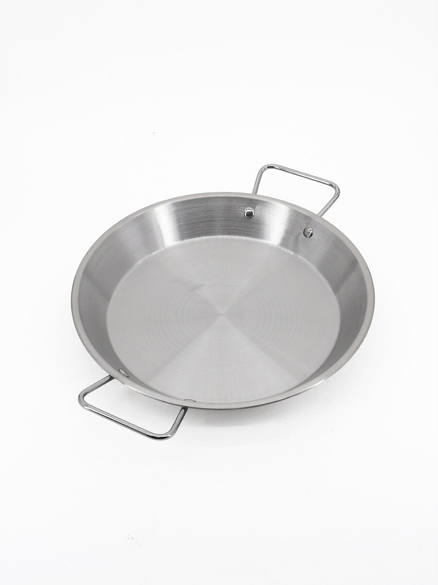 PAELLERA PARA 2 PERSONAS - PLATEADO 