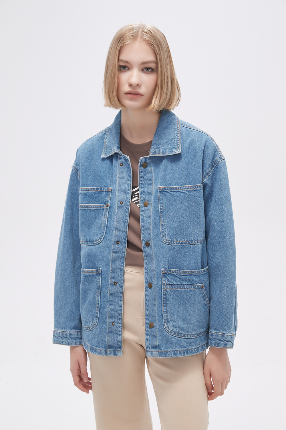 Sobrecamisa Ona Azul