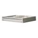 Caja Organizadora Plegable Apilable Plástico Transparente L Sin Color
