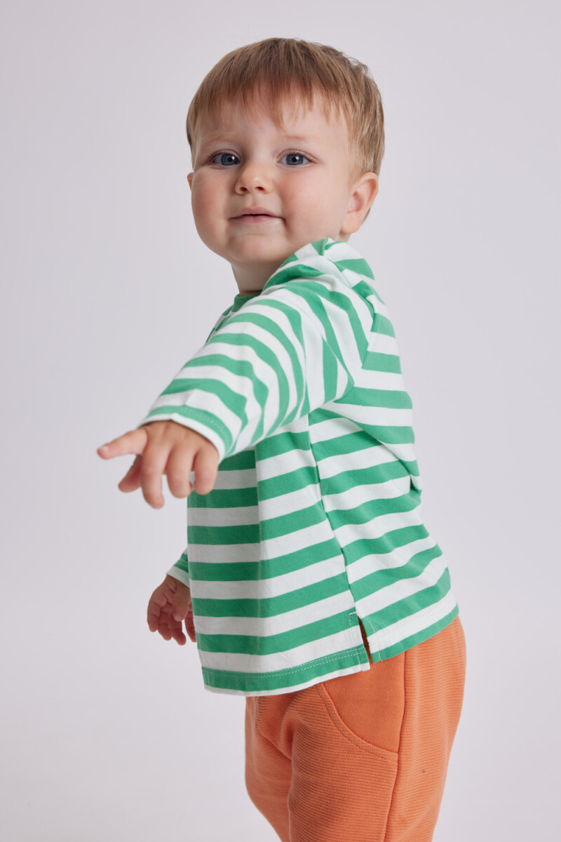 Remera estampa Verde