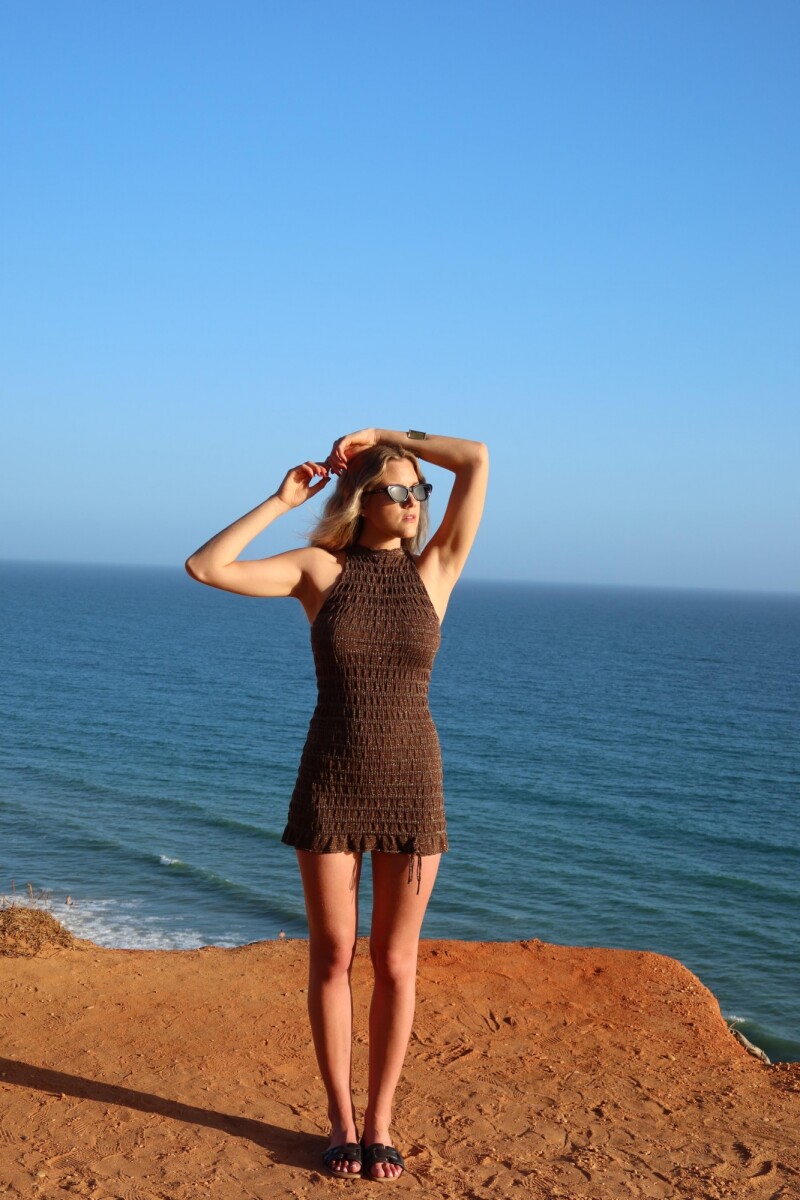 Preorder - Vestido Dax SS27 - Coffee 