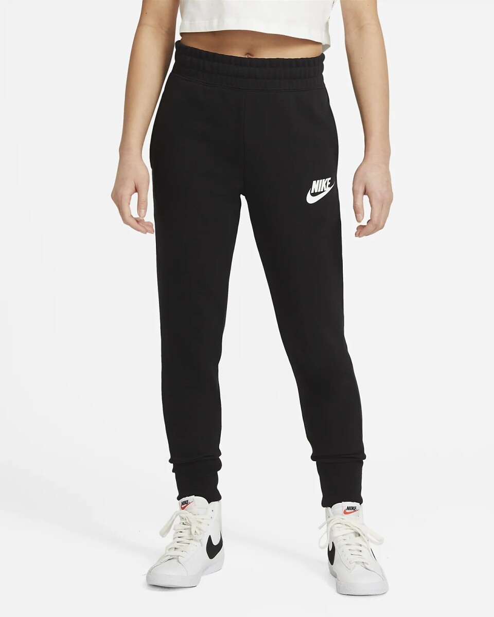 Pantalon Nike Niño Club Ft Hw Fttd Black/(White) - S/C 