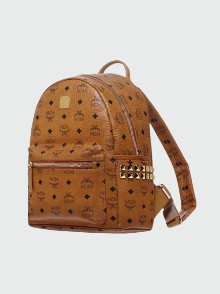 Mochila de lona revestida estampada con tachuelas, Stark 0