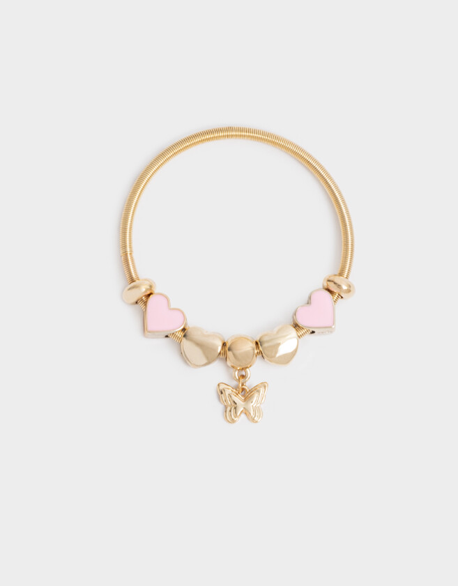 Pulseras Flexibles Multi dijes Pulsera Flexible Multi Dijes - Dorado