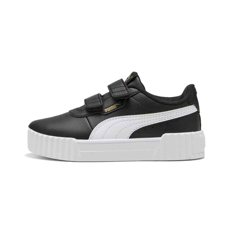 Championes PUMA Carina 3.0 V PS Niños 401478 03 Negro-blanco