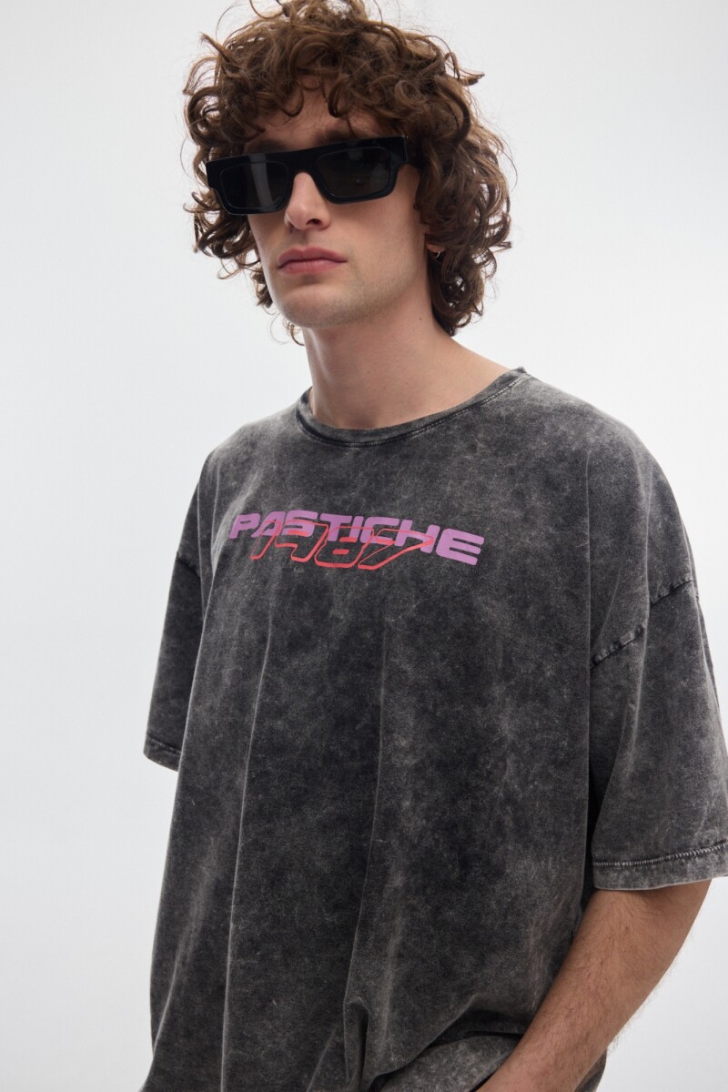 T-shirt Boxy Grey