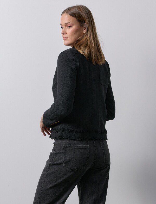 Chaqueta Boucle NEGRO