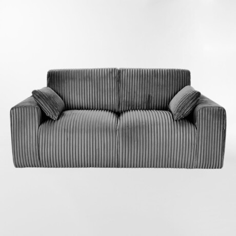 SOFÁ MARSHMALLOW GRIS - 2 CUERPOS