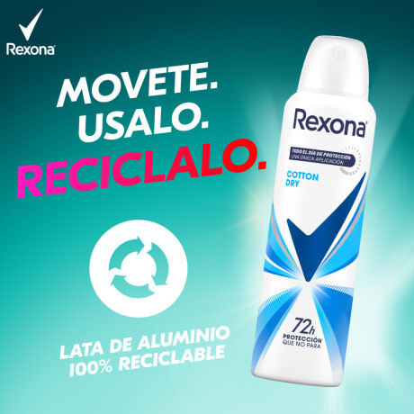 Rexona Desodorante Antitranspirante Aerosol Cotton Femeninom Rexona Desodorante Antitranspirante Aerosol Cotton Femeninom