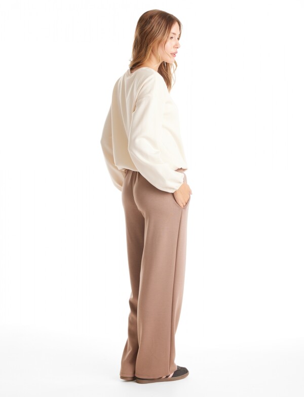 Buzo Modal Comfy BEIGE CLARO