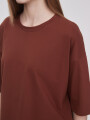 Remera Ahrnia Chocolate