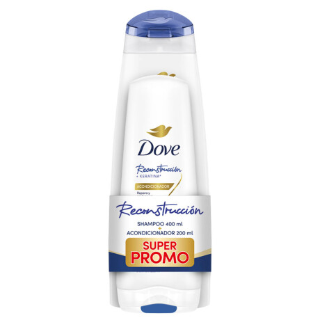 Pack Shampoo Y Acondicionador Dove Reconstrucción Completa 400ml + 200ml Pack Shampoo Y Acondicionador Dove Reconstrucción Completa 400ml + 200ml