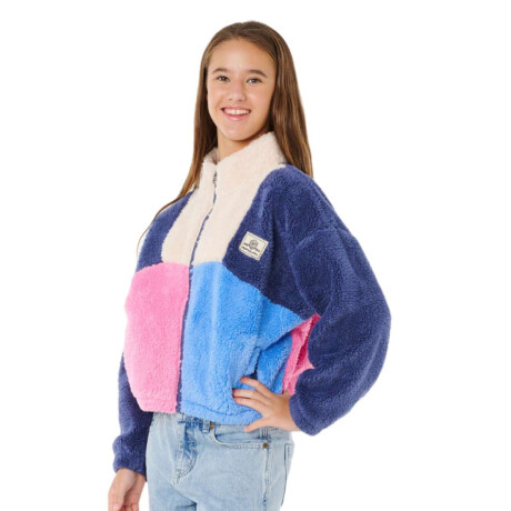 Canguro Rip Curl Block Party Fleece Niña Multicolor