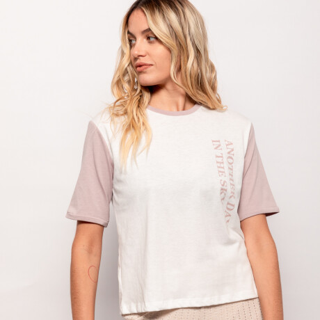 REMERA LILAN Crudo