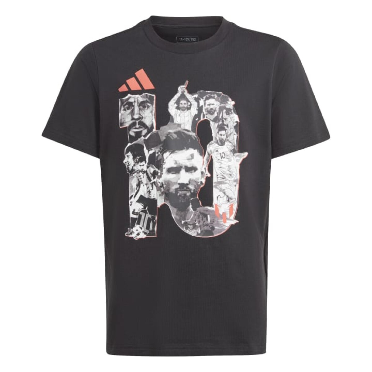 Remera Adidas Messi de Niños - IU2227 - Negro 