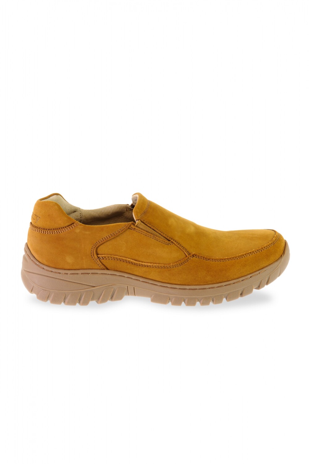 ZAPATO MOCASÍN DE GAMUZA Camel