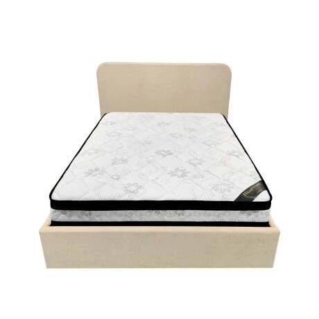 Sommier Baul 1 Plaza Hamptons Mercury Con Respaldo Sommier Baul 1 Plaza Hamptons Mercury Con Respaldo