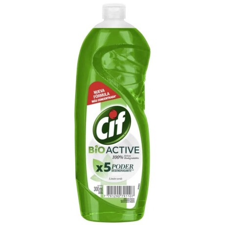 Detergente CIF BioActive 300ml Lima