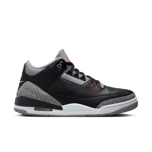 Zapatillas Air Jordan 3 Retro de Hombre Negro