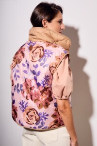 Chaleco Reversible Camel